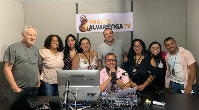 Equipe Alvarenga TV, e os novos locutores da Rádio